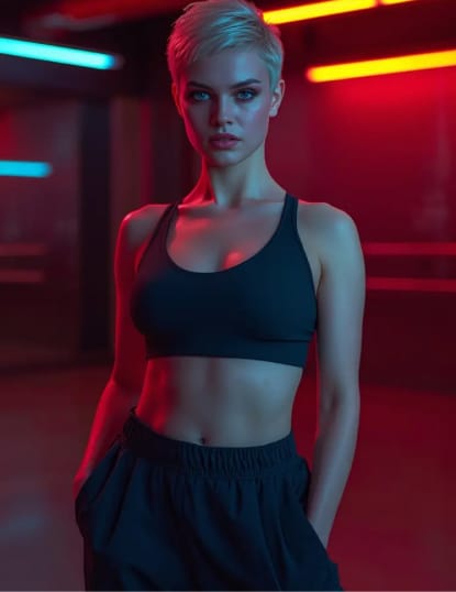 Joi AI generated character